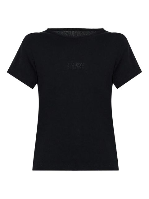 MM6 Maison Margiela short-sleeve T-shirt - Black - zdjęcie produktu nr 1