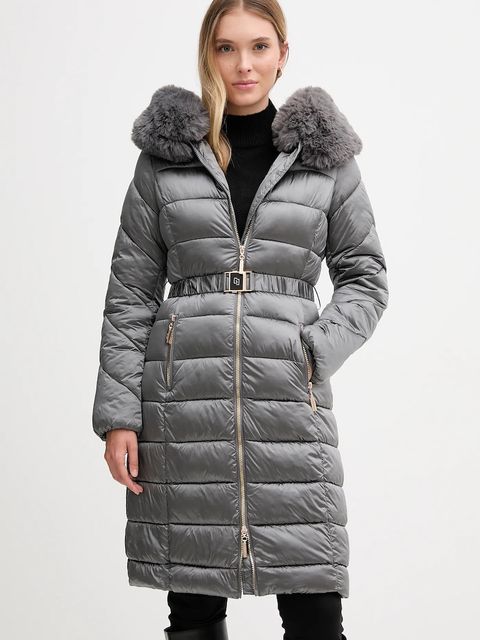 Gaudi kurtka kolor szary zimowa 521BD35004 - zdjęcie produktu nr 1