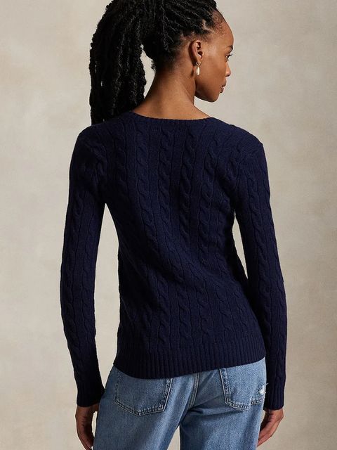 Polo Ralph Lauren sweter damski kolor granatowy 211971866 - zdjęcie produktu nr 2