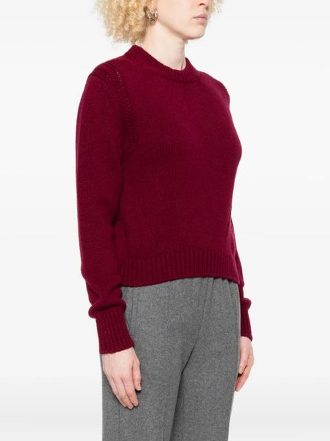 Moncler round-neck sweater - Red - zdjęcie produktu nr 2