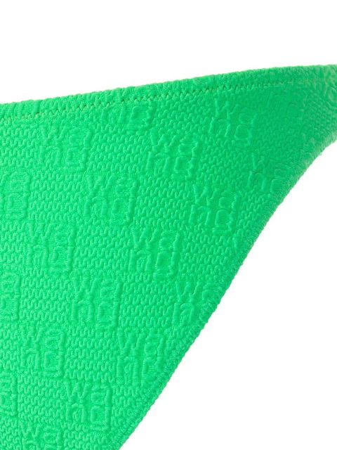 Alexander Wang knit logo bikini bottoms - Green