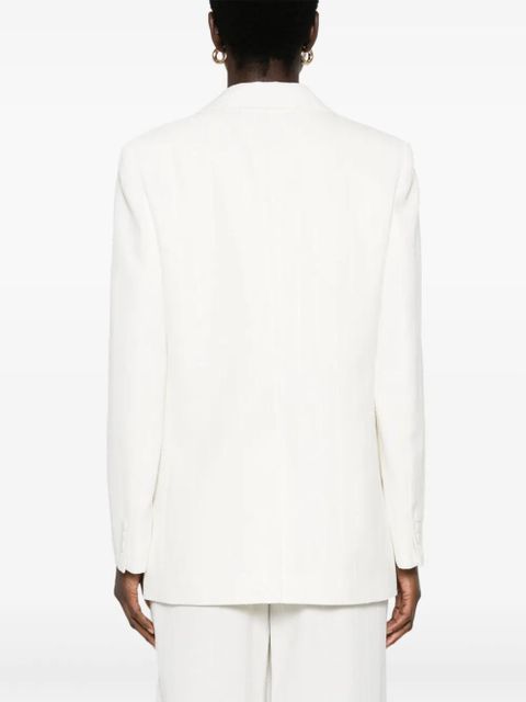 SANDRO sequin-embellished blazer - Neutrals