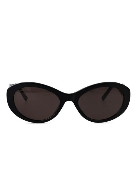 Balenciaga Eyewear oval-frame sunglasses - Black - zdjęcie produktu nr 1