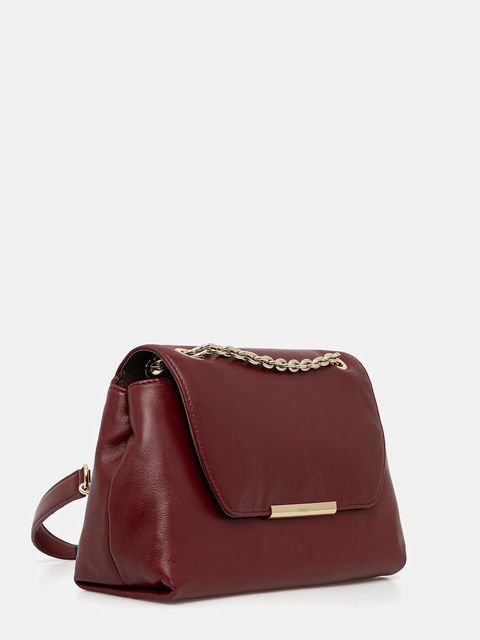 Furla torebka skórzana Nadia kolor bordowy WB01817 BX2269 0053S - zdjęcie produktu nr 2