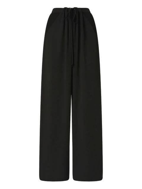 PINKO Panzerotto drawstring trousers - Black - zdjęcie produktu nr 1