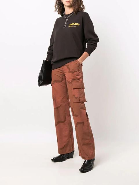 AMBUSH logo-print sweatshirt - Brown - zdjęcie produktu nr 2