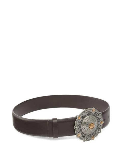 PINKO embellished buckle belt - Brown - zdjęcie produktu nr 2