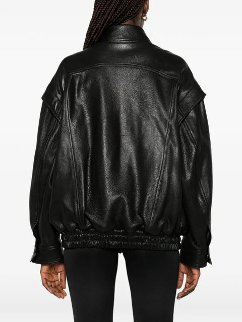 Nour Hammour Micah flap-pocket jacket - Black