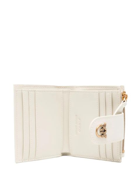 PINKO leather wallet - White