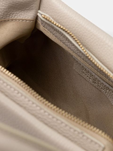 Answear.LAB torebka skórzana kolor beżowy