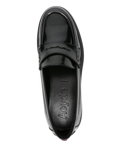 Aeyde Leon loafers - Black