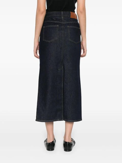 LouLou de Saison Rona midi skirt - Blue