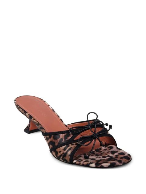 Amina Muaddi Eleonora slippers - Neutrals - zdjęcie produktu nr 2