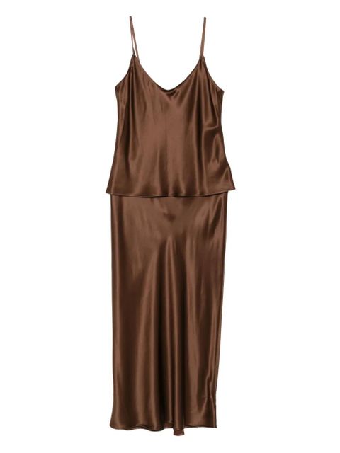Reformation Kelsey two-piece - Brown - zdjęcie produktu nr 1