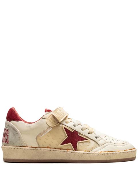 Golden Goose Ball Star "White/Ice/Red" sneakers - Neutrals - zdjęcie produktu nr 1