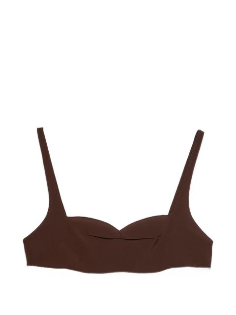 Prada crepe de chine top - Brown - zdjęcie produktu nr 1