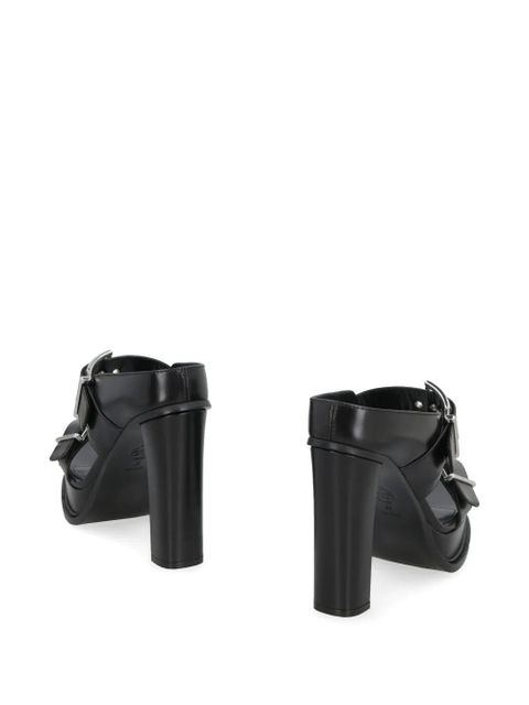 Alexander McQueen 120mm leather sandals - Black