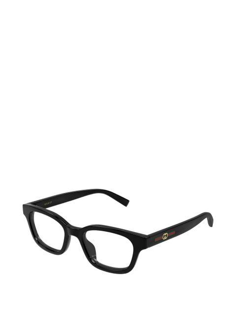 Gucci Eyewear logo-detail glasses - Black - zdjęcie produktu nr 2