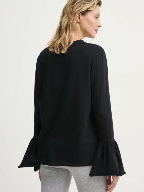 The Sleeper longsleeve damski kolor czarny SLLS08P002N