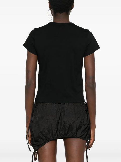 Alexander Wang logo-print cotton T-shirt - Black