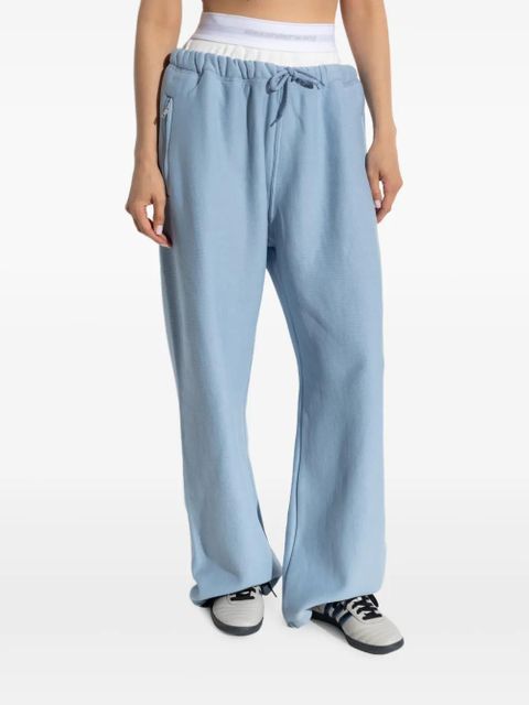 Alexander Wang drawstring pocket trousers - Blue