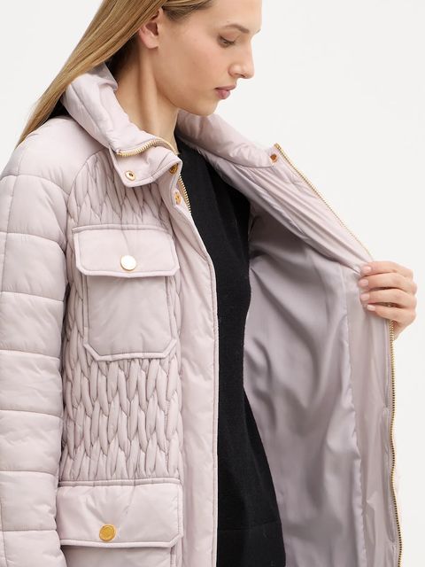 Marciano by Guess kurtka IRIEL kolor różowy przejściowa 5BGL19 7119A