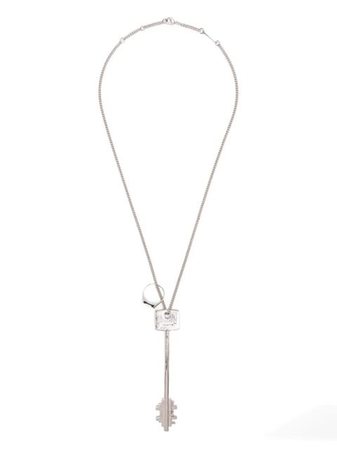 Rabanne key-ring pendant necklace - Silver - zdjęcie produktu nr 1