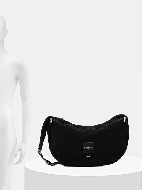 Desigual torebka TRAVELLING CANGAS kolor czarny 25WAXY15