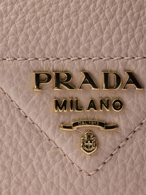 Prada leather shoulder bag - Neutrals