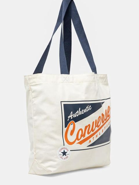 Converse torba bawełniana kolor beżowy 10027609-A01