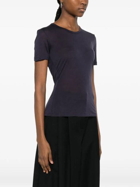 ANINE BING Sylvie crew-neck short-sleeve T-shirt - Blue