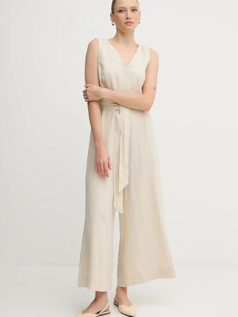 United Colors of Benetton kombinezon lniany - zdjęcie produktu nr 1