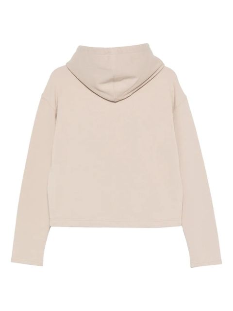 AMI Paris drawstring embroidered hoodie - Neutrals - zdjęcie produktu nr 2
