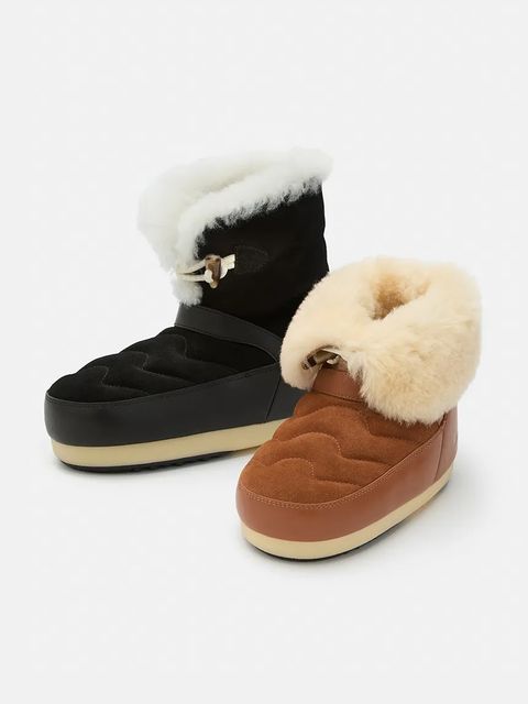 Moon Boot śniegowce zamszowe MB EVX IGLOO