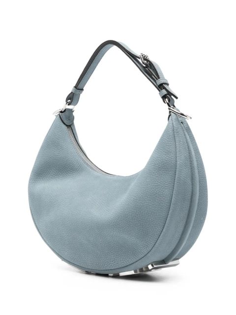 FENDI small Fendigraphy leather tote bag - Blue - zdjęcie produktu nr 2