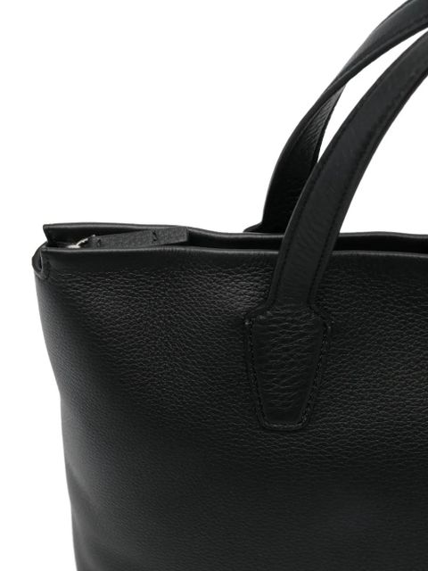 The Row Marcel zip tote bag - Black