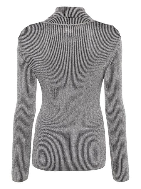 Christian Dior Pre-Owned lurex sweater - Silver - zdjęcie produktu nr 2