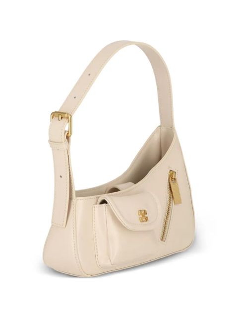 Off-White Arrows-plaque pocket-detail shoulder bag - Neutrals