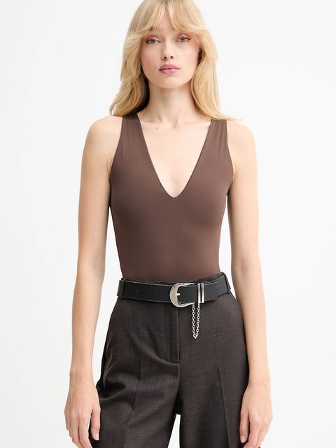 Bardot body kolor brązowy 60038TB - zdjęcie produktu nr 1