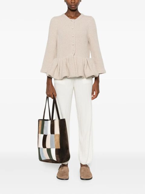 Max Mara ribbed knit trousers - White - zdjęcie produktu nr 2