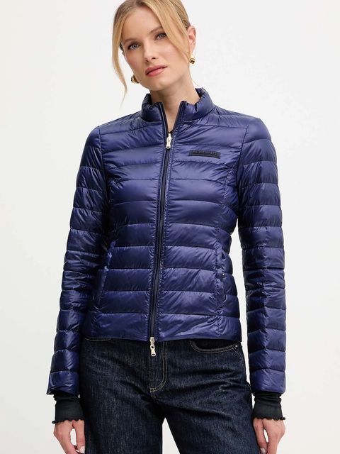 Patrizia Pepe kurtka kolor granatowy przejściowa 8O0178 A631 - zdjęcie produktu nr 1