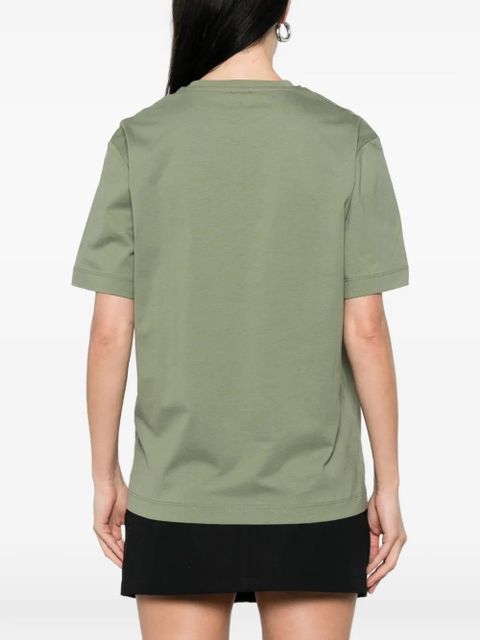 PINKO embroidered T-shirt - Green