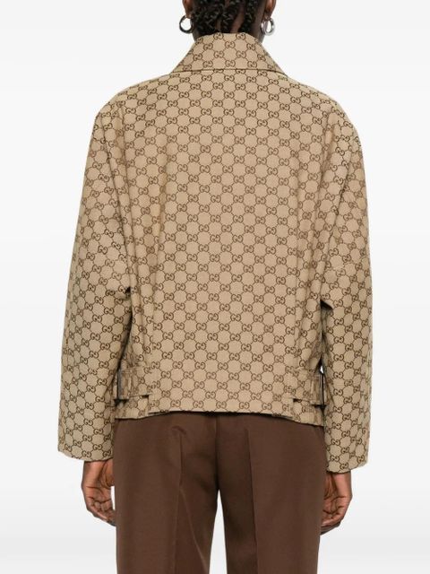 Gucci GG patterned jacket - Brown