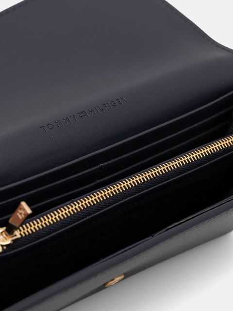 Tommy Hilfiger portfel damski kolor granatowy AW0AW17734