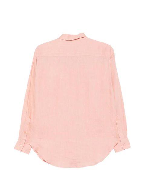 Lauren Ralph Lauren logo-embroidered shirt - Pink - zdjęcie produktu nr 2