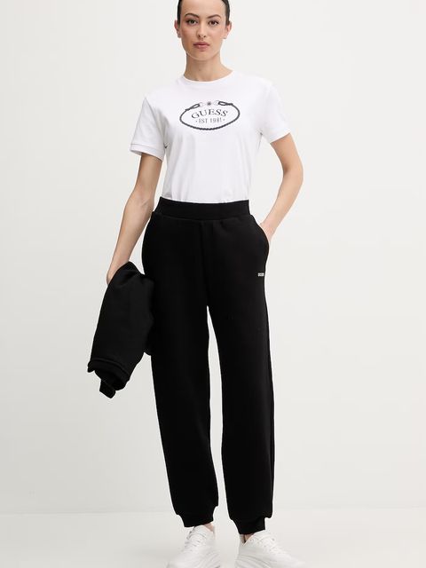 Guess t-shirt bawełniany ROSALBA - zdjęcie produktu nr 1