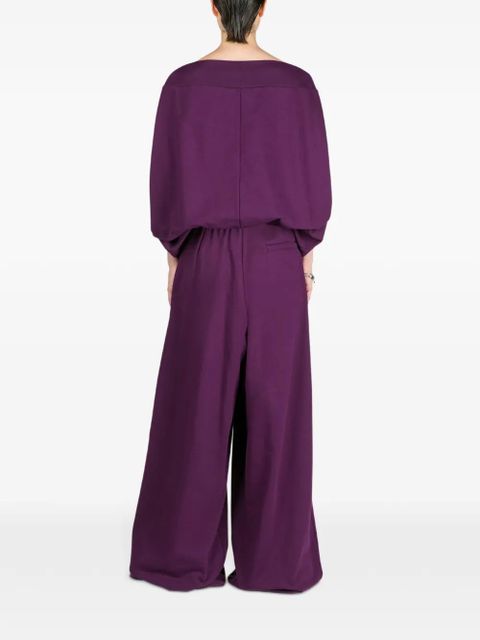 DRIES VAN NOTEN cocoon T-shirt - Purple