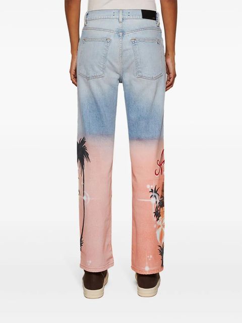 AMIRI Resort Club straight jeans - Blue