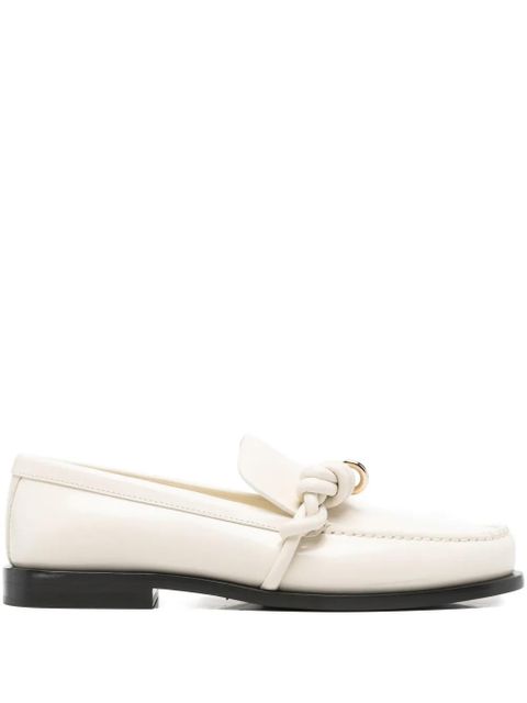 Jil Sander knotted-upper loafers - Neutrals - zdjęcie produktu nr 1