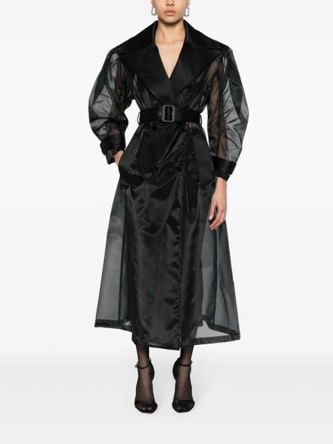 Dolce & Gabbana double-breasted long coat - Black - zdjęcie produktu nr 2